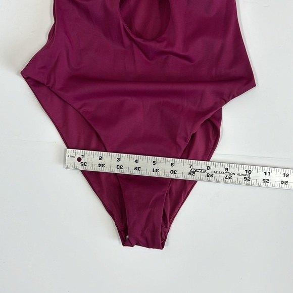 Andie Santorini One Piece Swimsuit Women's S Plum Purple NWT - Picture 6 of 16